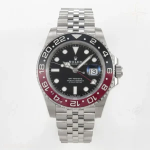 Rolex GMT-Master II 126710 Coke 904L Steel SCF Black Dial on Jubilee Bracelet SH3285 CHS
