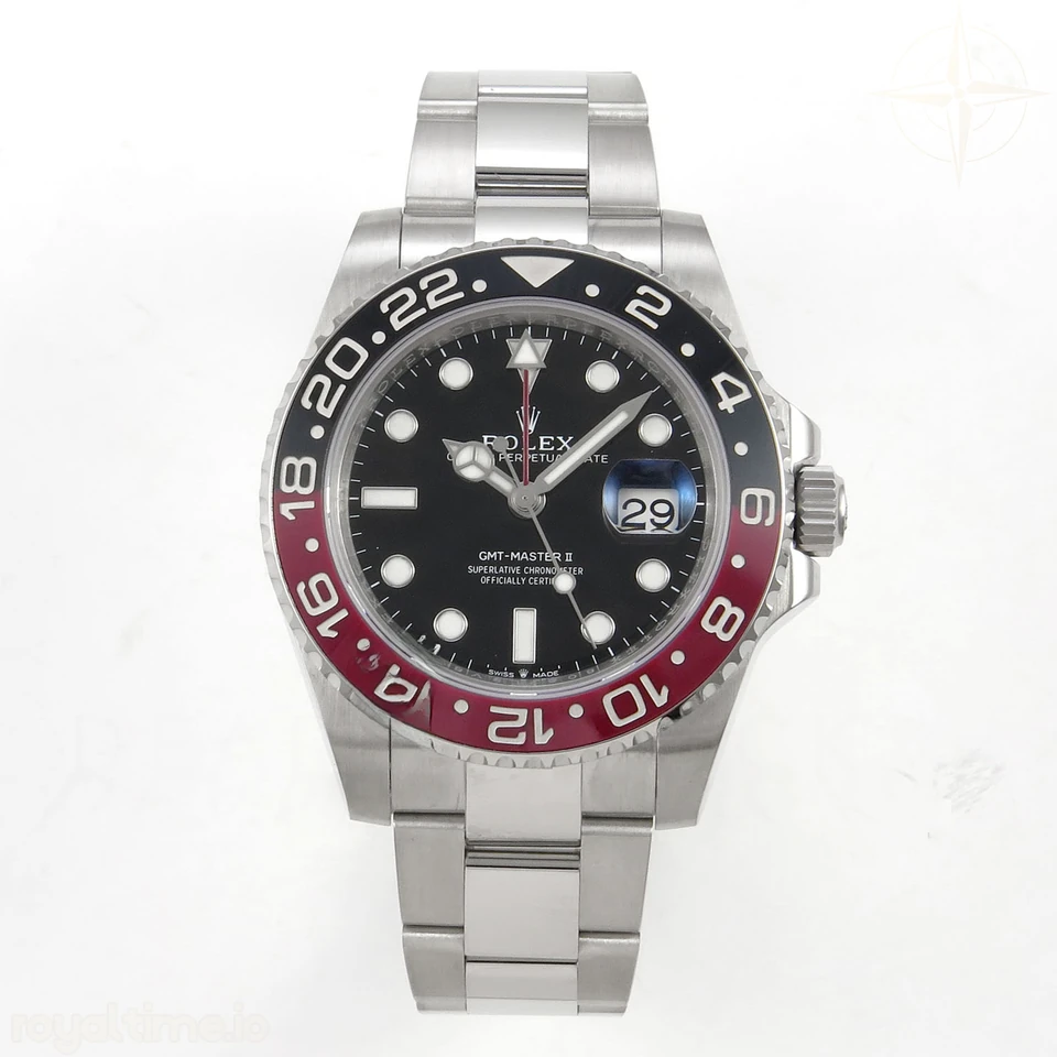 Rolex GMT-Master II 126710 Coke 904L Steel SCF on Oyster Bracelet SH3285 CHS