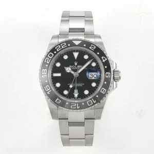Rolex GMT-Master II 126710 GRNR 904L Steel SCF Black Dial on Oyster Bracelet SH3285 CHS