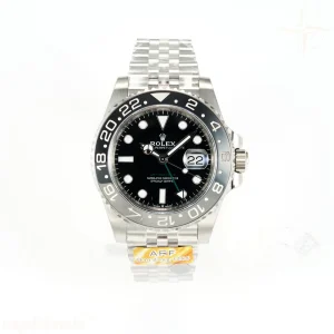 Rolex GMT-Master II 126710 GRNR Black/Gray Ceramic ARF on Jubilee Bracelet DD3285 CHS V3