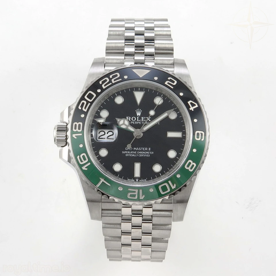 Rolex GMT-Master II 126720 VTNR 904L Steel ERF on Jubilee Bracelet JH3285 (Free Sprung)