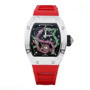 Richard Mille RM026-01 Tourbillon Serpent in Steel with Diamond Bezel