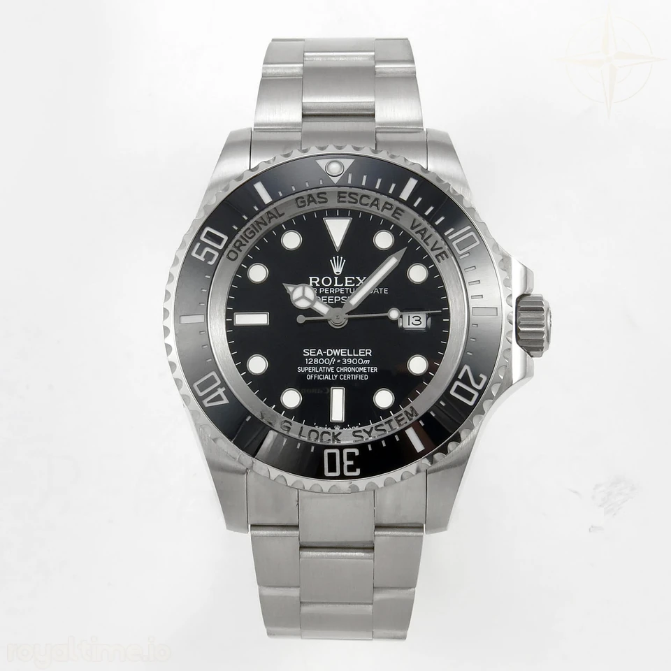 Rolex Sea-Dweller DEEPSEA 126660 QF 904L SS Case and Bracelet QF3235