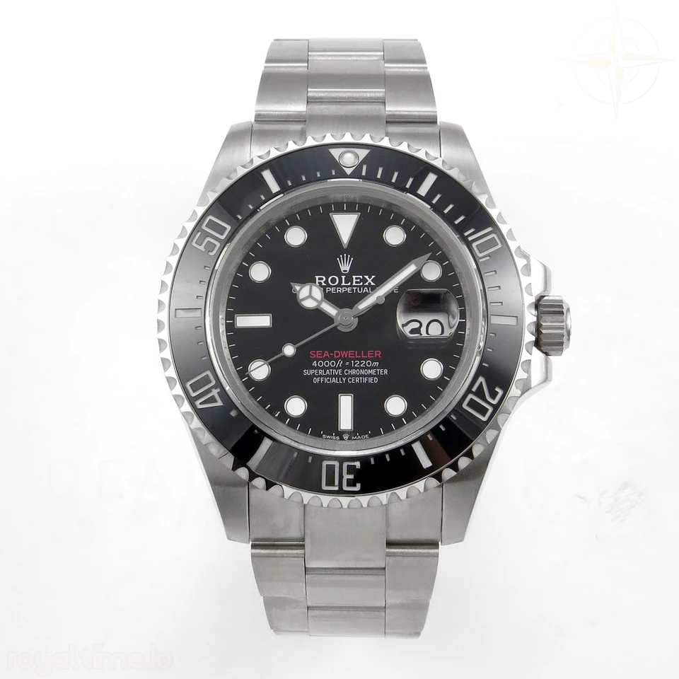 Rolex Sea-Dweller 126600 QF 904L SS Case and Bracelet QF3235