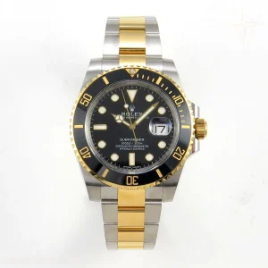 Submariner 116613LN 904L SS/YG VF Black Dial On 904L SS/YG Bracelet DD3135