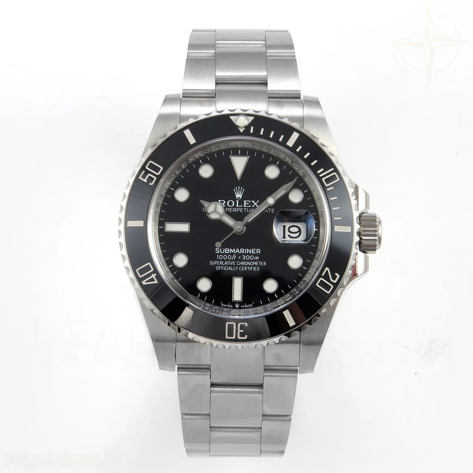 Rolex Submariner 41mm 126610 LN Black SCF 904L SS Case and Bracelet DD3235