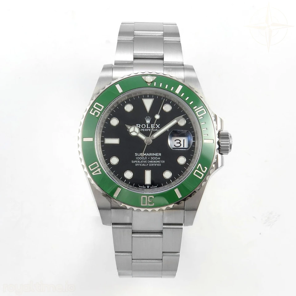 Rolex Submariner 41mm 126610 LV 2025 ‘Starbucks MK2’ Black Dial 904L Steel ARF DD3235