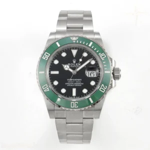 Rolex Submariner 41mm 126610 LV QF Green Ceramic Black Dial on SS Bracelet QF3235