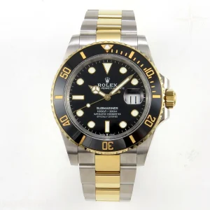 Rolex Submariner 41mm 126613 LN QF Black Dial on SS/YG Bracelet QF3235