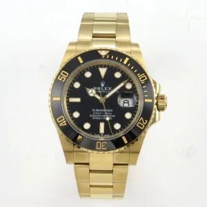 Rolex Submariner 41mm 126618 LN QF Black Dial on YG Bracelet QF3235