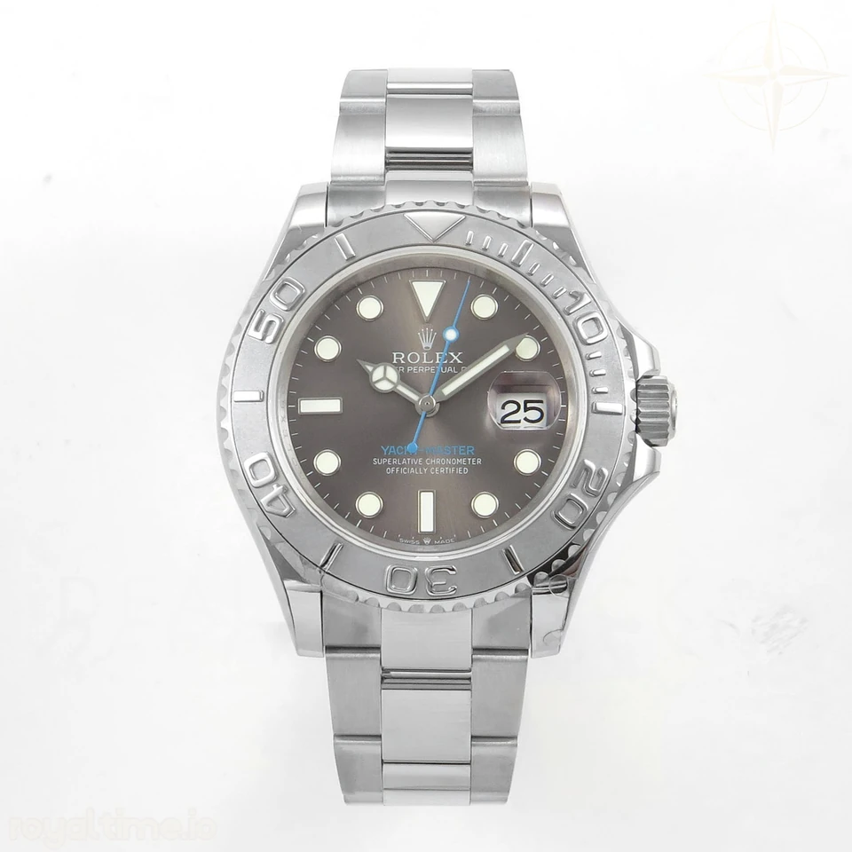 Rolex Yacht-Master 126622 904L Steel QF Gary Dial on SS Bracelet QF3235