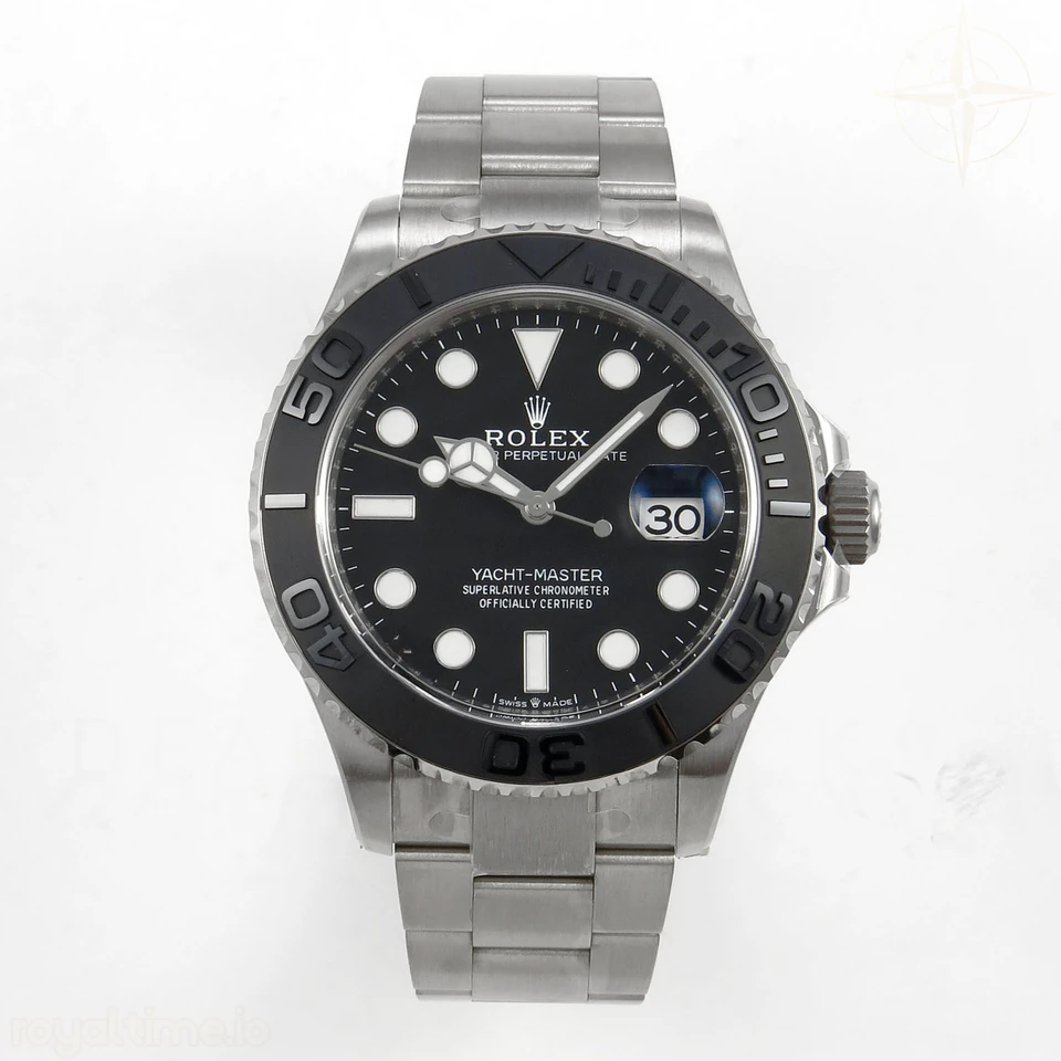 Rolex Yacht-Master 226627 Titanium Clean Plus Black Dial on Titanium Bracelet DD3235
