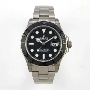 Rolex Yacht-Master 226627 Titanium QF Black Dial on Titanium Bracelet JH3235 V18 (Free Sprung)