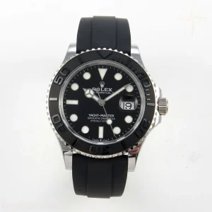 Rolex Yacht-Master 42mm 226659 SS QF on Oysterflex Strap JH3235 V18 (Free Sprung) Weighted 171g