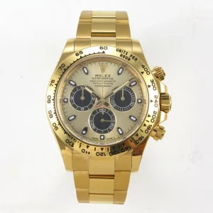Daytona 116508 YG ARF YG/Black Dial on Oysterflex Strap SH4131