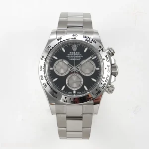 Daytona 126509 SS ARF Black/Silver Dial on Oysterflex Strap SH4131