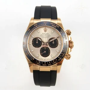 Daytona 126515 THBF RG/Black Dial on Oysterflex Strap SH4131 (Weighted)