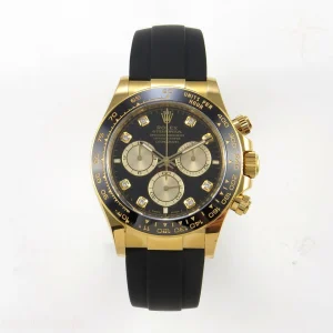Daytona 126518 YG ARF Black/YG Diamond Dial on Oysterflex Strap SH4131
