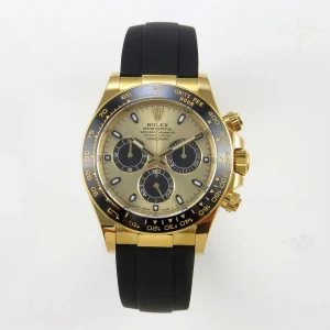 Daytona 126518 YG ARF YG/Black Dial on Oysterflex Strap SH4131