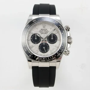 Daytona 126519 APSF Real Meteorite Dial Sticks Markers on Oysterflex Strap SH4131(Gain Weight)