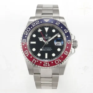 GMT Master II 126710 BLRO Pepsi 904L SS PlayF on Jubilee Bracelet VR3285 CHS