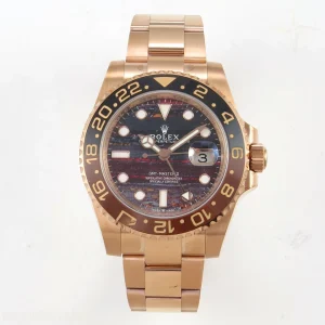 GMT-Master II 126715 CHNR THBF Tiger Iron Dial on RG Bracelet SH3285 CHS