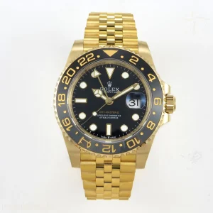 GMT Master II 126718 GRNR 904L SS PlayF on Jubilee Bracelet VR3285 CHS