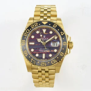 GMT-Master II 126718 GRNR THBF Tiger Iron Dial on YG Jubilee Bracelet SH3285 CHS