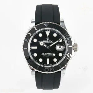 Yacht-Master 226659 Gain Weight QF Black Dial On Oysterflex Strap VR3235