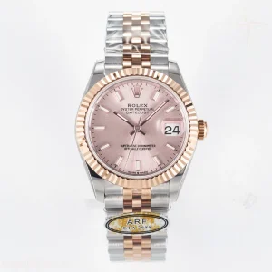 DateJust 31 278271 ARF 904L Steel RG Dial Stick Marker on SS/RG Jubilee Bracelet ETA 2688