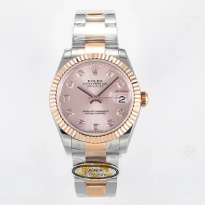 DateJust 31 278271 ARF 904L Steel RG Diamonds Dial on SS/RG Oyster Bracelet ETA 2688