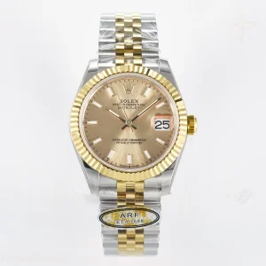 DateJust 31 278273 ARF 904L Steel YG Dial Stick Marker on SS/YG Jubilee Bracelet ETA 2688