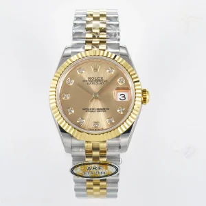 DateJust 31 278273 ARF 904L Steel YG Diamonds Dial on SS/YG Jubilee Bracelet ETA 2688