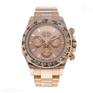 Cosmograph Daytona 116505 VF 904L Stainless Steel Crystal Dial on Rose Gold Bracelet DD4130