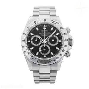 Cosmograph Daytona 116520 VF 904L Stainless Steel Black Dial DD4130