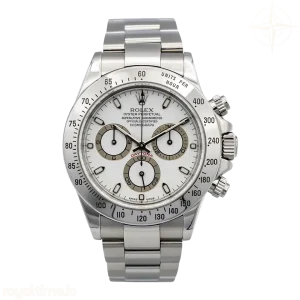 Cosmograph Daytona 116520 VF 904L Stainless Steel White Dial DD4130