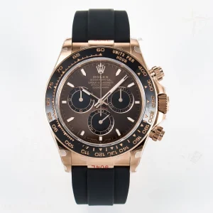 Daytona 126515 QF Brown/Black Dial on Oysterflex Strap SH4130 V11(Gain Weight)