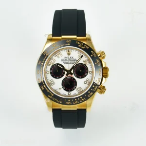 Daytona 116518 QF White/Black Dial on Oysterflex Strap SH4130 V11(Gain Weight)