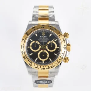 Daytona 126503 Clean 904L Black Dial on SS/YG Bracelet DD4131