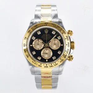 Daytona 126503 QF Black/YG Dial on SS/YG Bracelet SH4131 V5