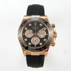 Daytona 126515 RG ARF Black/RG Diamond Dial on Oysterflex Strap SH4131