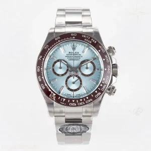 Daytona 126506 Clean 904L Steel Ice Blue Dial Crystral Markers on SS Bracelet SH4131