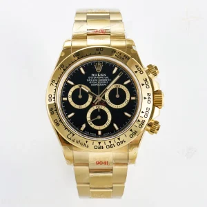 Daytona 126508 QF Black Dial on YG Bracelet SH4131 V5