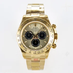 Daytona 126508 QF YG/Black Dial on YG Bracelet SH4131 V5