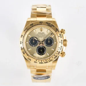 Daytona 126508 YG Clean YG/Black Dial on YG Bracelet DD4131