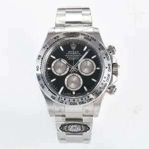 Daytona 126509 Clean Black/SS Dial on SS Bracelet SH4131