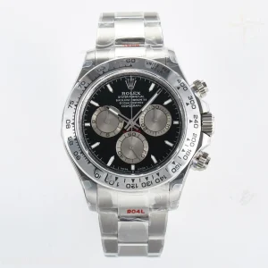 Daytona 126509 QF Black/Silver Dial on SS Bracelet SH4131 V5