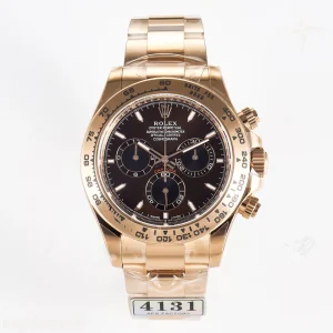 Daytona 126509 RG APSF Brown Dial Stick Markers on 904L RG Bracelet SH4131