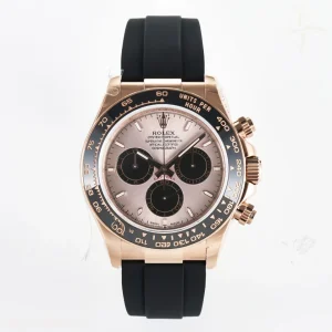 Daytona 126515 QF RG Dial on Oysterflex Strap QF4131 V10 (48 Hours Power Reserve)