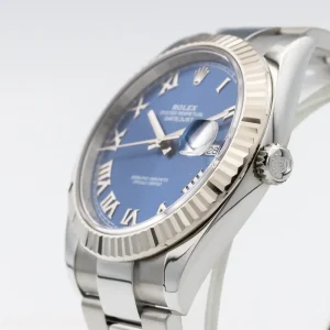 Datejust 126334 VF 904L Stainless Steel Blue Dial Roman Markers on Oyster Bracelet DD3235